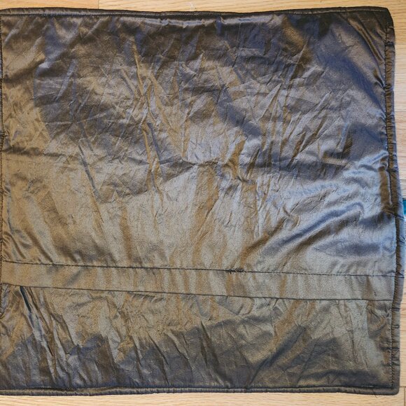 Boho Meditation Pillow Case Satin Silk Back Felt Goddess With Beads - Picture 10 of 15